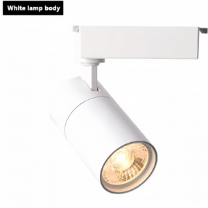 Commercial Indoor Track Light Anti-glare Track Lighting System 4000K 6000K Removable LED Ceiling Track Light