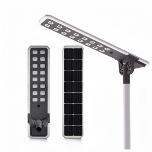 Die casting aluminum Housing All in one solar light 80w 100w 120w for high way or parking lot