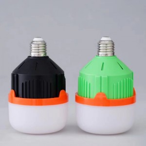 New Design Fast Charging High power Long Working time LED Emergency bulb E27 B22 base High bright