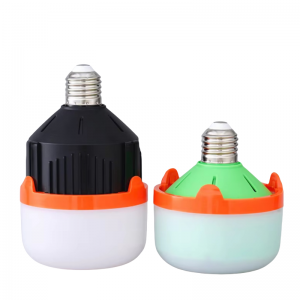 New Design Fast Charging High power Long Working time LED Emergency bulb E27 B22 base High bright