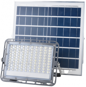 500w 600w Curved Surface Solar Floodlight wide Beam angle 110 Spot light for Parking and Garden