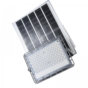 500w 600w Curved Surface Solar Floodlight wide Beam angle 110 Spot light for Parking and Garden