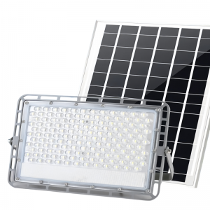 500w 600w Curved Surface Solar Floodlight wide Beam angle 110 Spot light for Parking and Garden