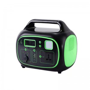 New Design Portable Power Storage Battery 600w with Solar Panel for Camping or Emergency