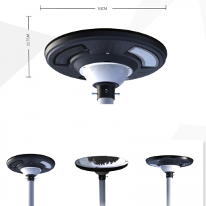 High Quality Solar UFO Garden Light RGB Color with Light Sensor and Remote Controller for Garden Park and Road