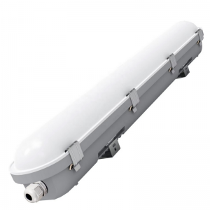 4ft Tri-proof light 1.2m 1.5m Milk White PC cover double garage light 20w 40w IP66 for Parking Garage and Warehouse